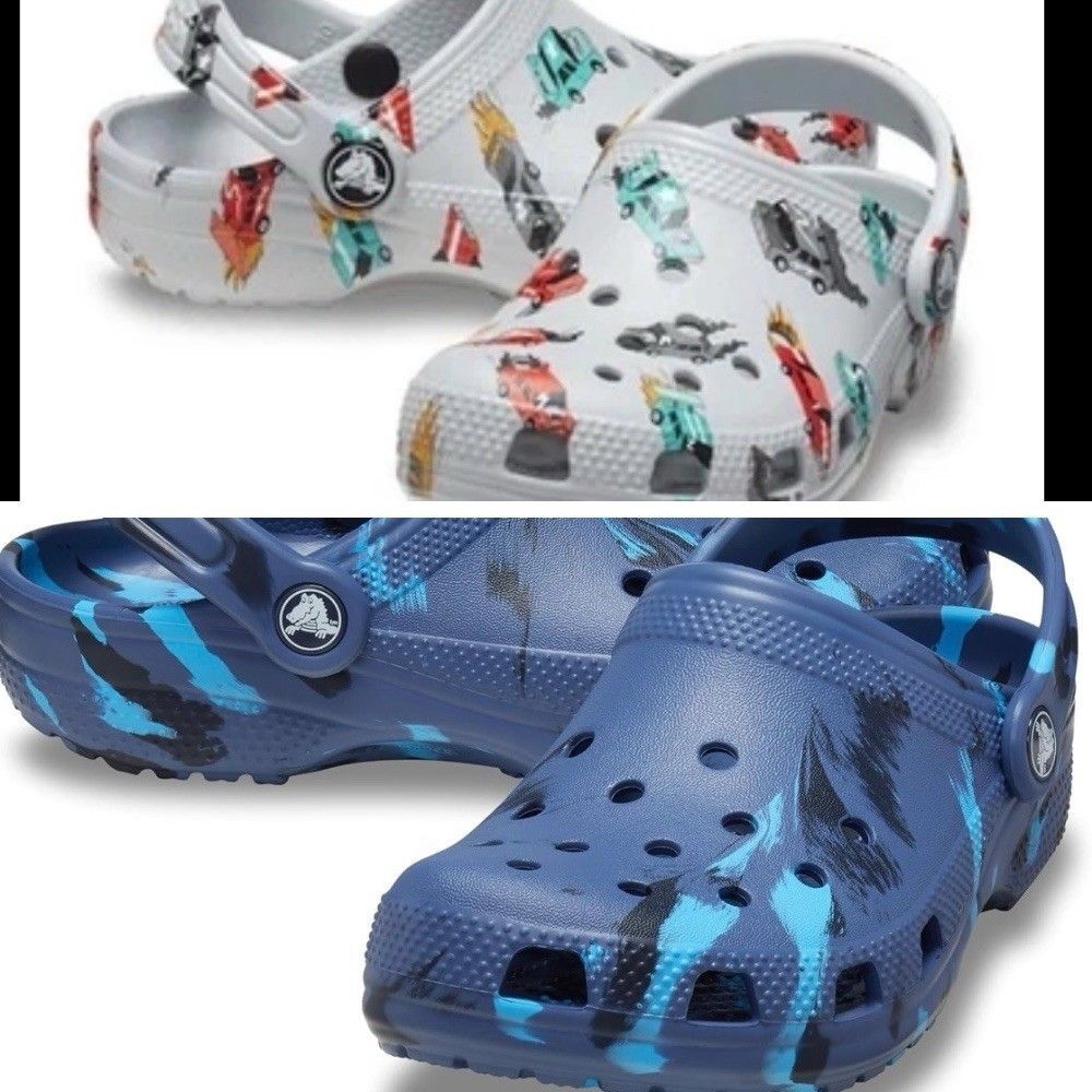 CROCS  BUNDLE OF 2 TODDLER CLOG  C9 NWT